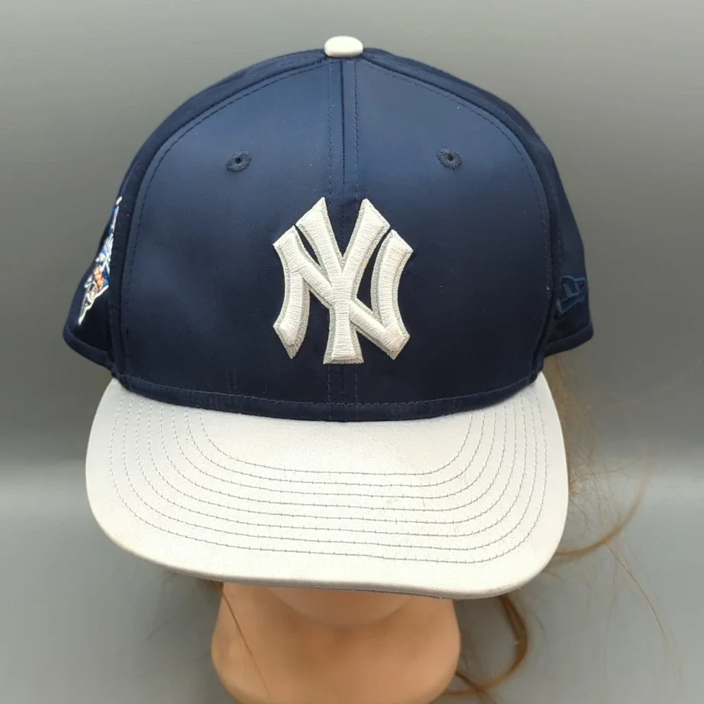 New York Yankees New Era 59FIFTY 2000 World Series Full Satin Fitted Hat 7 3/4